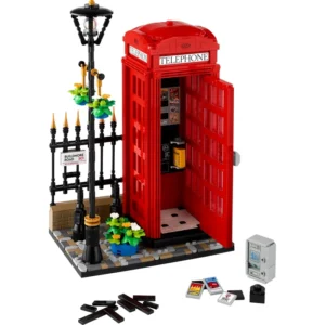 LEGO® Ideas Red London Telephone Box (21347) | 1460 Pieces