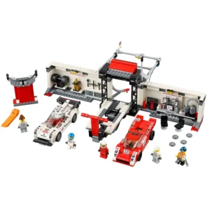LEGO® Speed Champions Porsche 919 Hybrid and 917K Pit Lane (75876) | 732 Pieces
