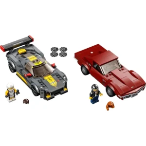 LEGO® Speed Champions Chevrolet Corvette C8.R Race Car and 1968 Chevrolet Corvette (76903) | 512 Pieces
