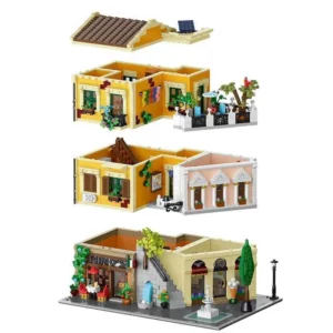 Xmork Rome Corner Store 10216 Building Set