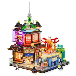 Lumibricks Cyberpunk Izakaya (17004 / F9073) | 1987 Pieces