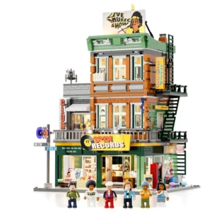 Lumibricks Record Store (19003 / F9058) | 1980 Pieces