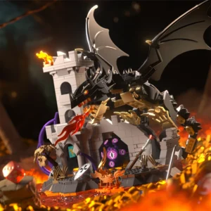 IamBrick Dragonfire Castle 30310 Building Set