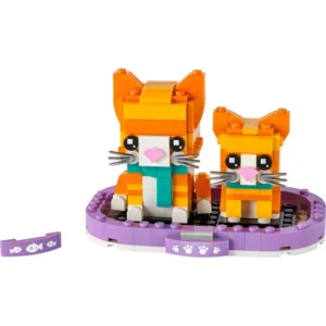 LEGO BrickHeadz Ginger Tabby (40480) | 269 Pieces