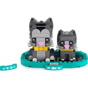 LEGO BrickHeadz Shorthair Cats (40441) | 250 Pieces