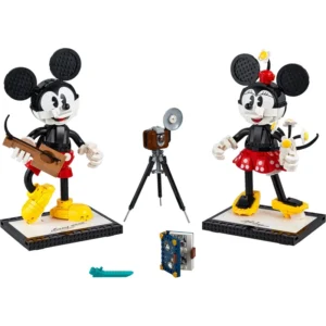 LEGO Disney Mickey Mouse and Minnie Mouse Buildable Characters (43179) | 1739 Pieces