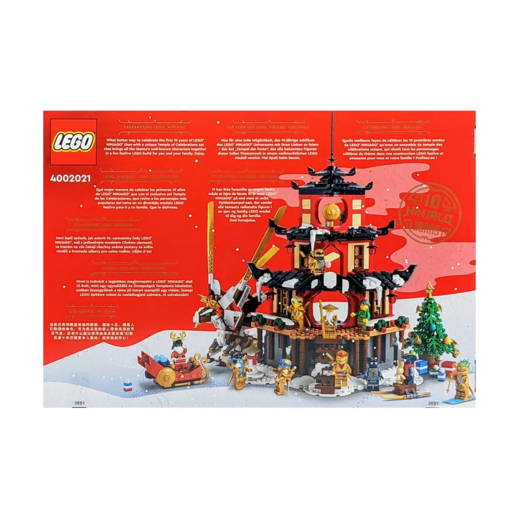 LEGO® The Temple of Celebrations (4002021) | 1320 Pieces