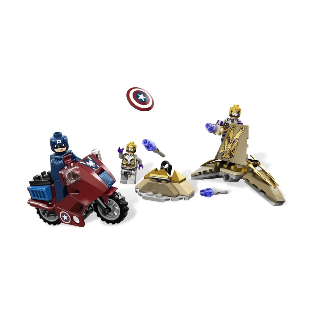 LEGO® Captain America’s Avenging Cycle (6865) | 72 Pieces