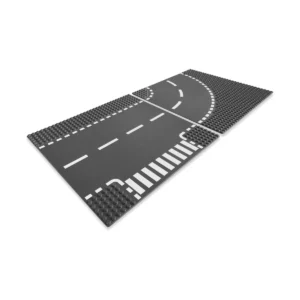 LEGO® T-Junction & Curved Road Plates (7281) | 2 Pieces
